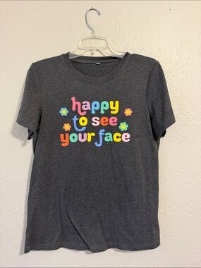 TikTok viral shirt Happy to see your face teacher shirt